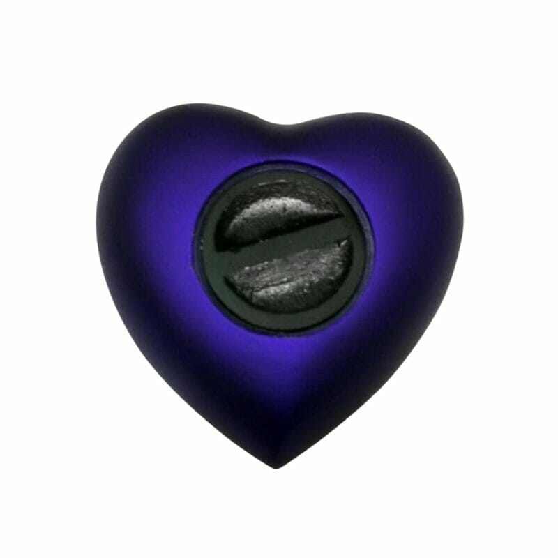 Purple Rose Heart Shaped Keepsake Urn - Image 2