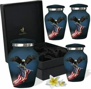 Black Eagle Mini Keepsake Set of 4
