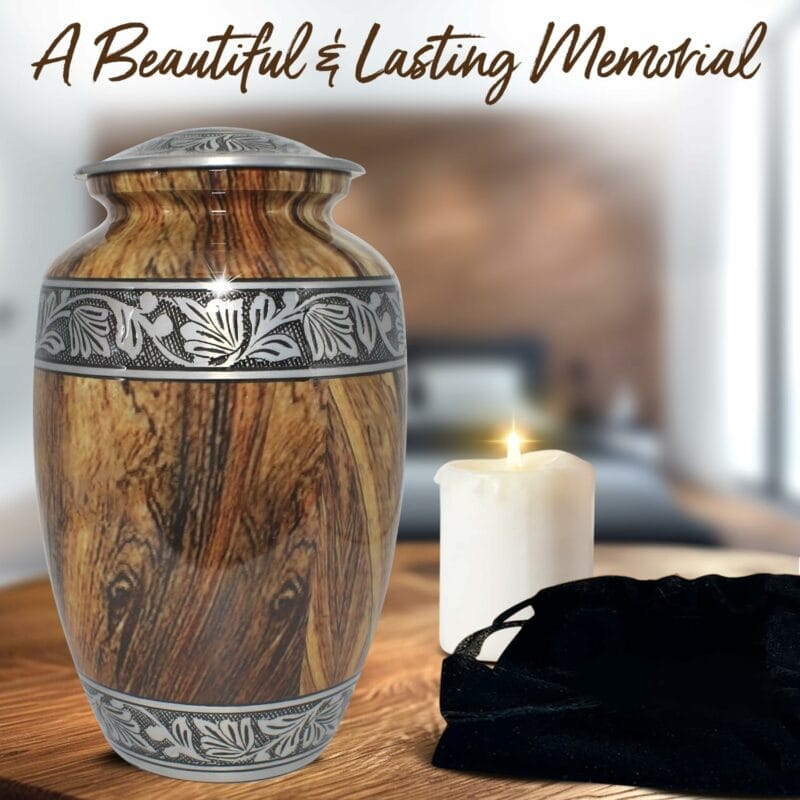 Wooden Classic EN Red Oak Adult Urn - Image 6