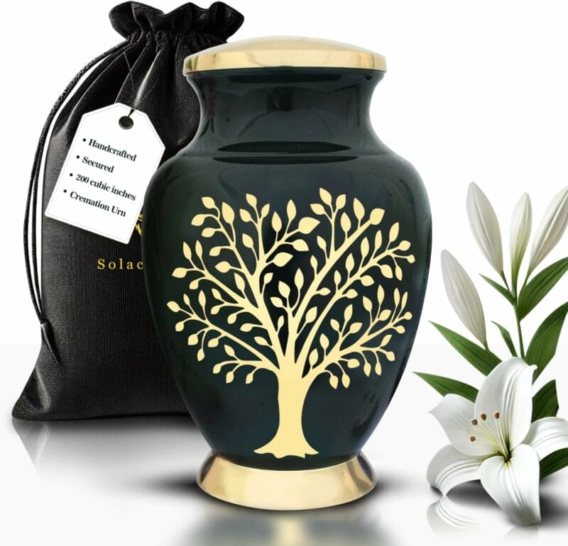 Aria Green TOL Adult Urn - Image 4